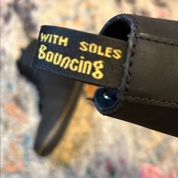 Dr. Martens Tobias Greasy Lamper Black Leather Boots Mens Size 10 Womens Size 11 - Picture 14 of 16